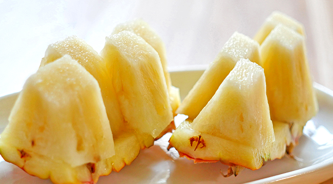 ピーチパインのカット